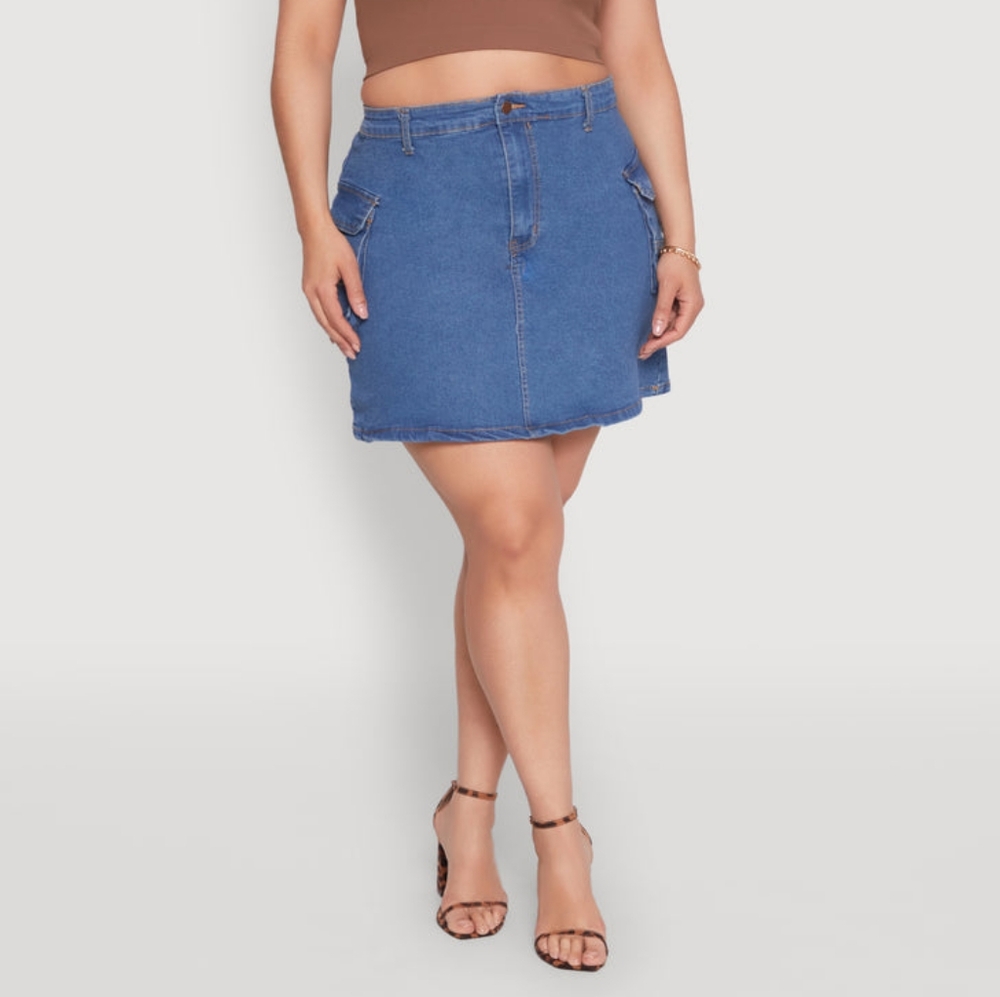 Denim Skirt